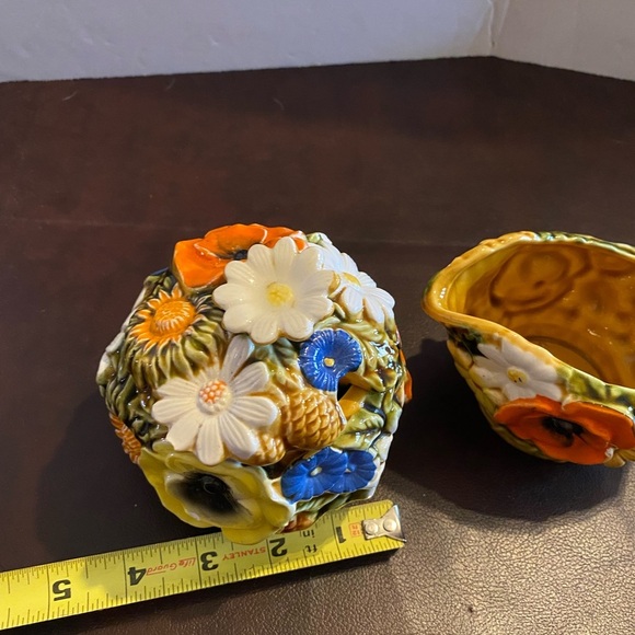 Vintage cream & sugar set - Picture 10 of 16